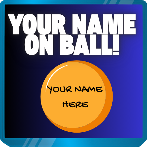 NAME ON BALL!