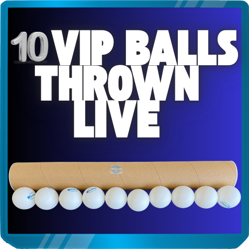 10 VIP Thrown Balls